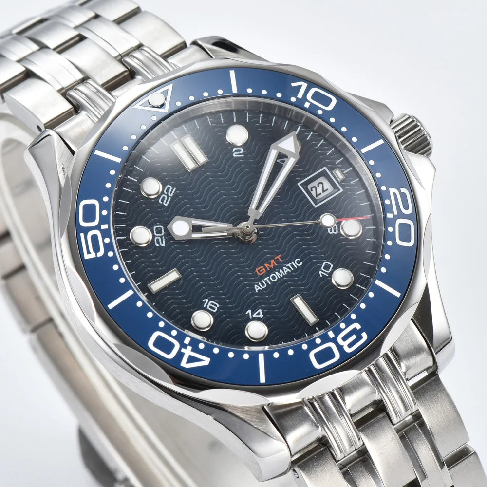 Men's Watch, 8215 Automatic Movement, Men's Mechanical Wristwatch, Stainless Steel Water Resistant Bracelet