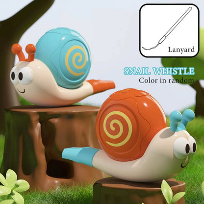 Musical Instrument Snail Whistle Pronunciation Training Clarinet Snail Musical Whistles Kids Interactive Washable