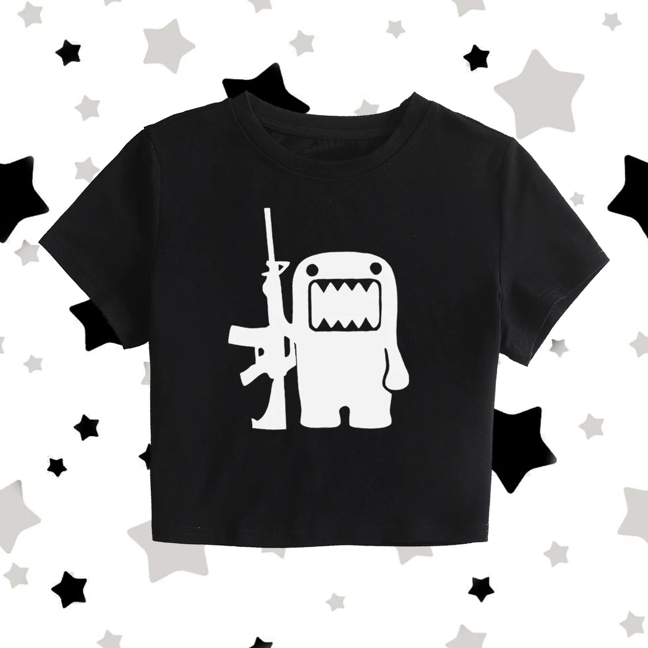 Women's vest cartoon Graphic Tees Y2k Top 90s Clothes Vintage Kawaii Female Clothing Emo Harajuku 2000s Tops Gothic cute Girl