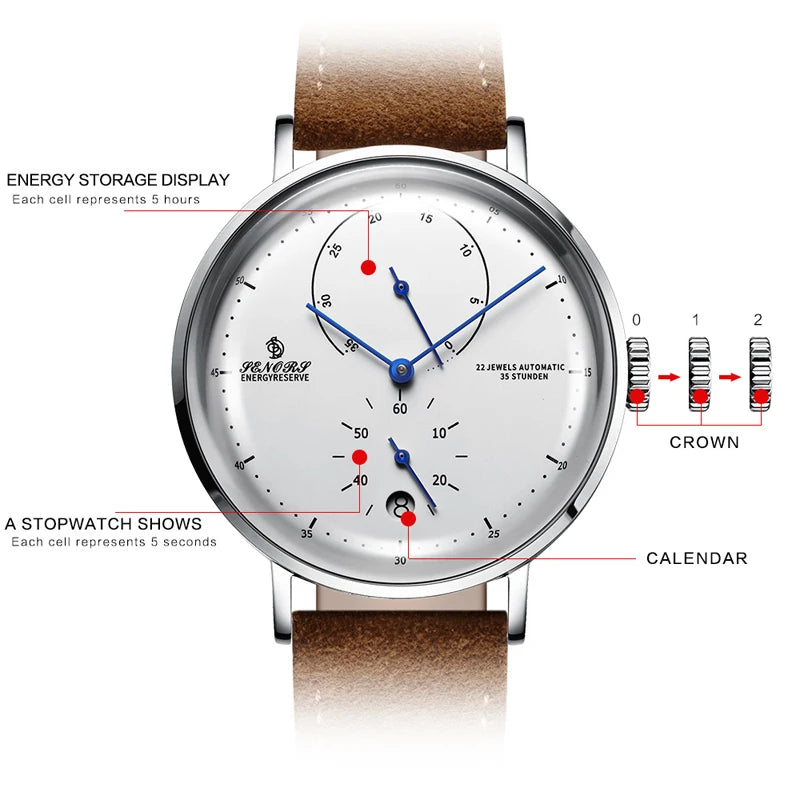 Watch For Men Top Brand Luxury Sport Automatic Mechanical Mens Watches Full Steel Waterproof Wristwatch Men Relogio Masculino