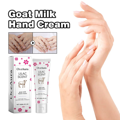 OceAura Goat Milk Hand Cream Cream Nourishing Moisturizes Soothes Hand Skin Whitening And Brightening Skin Care Product
