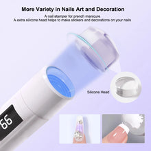 Load image into Gallery viewer, UV LED Nail Lamp Mini UV Nail Lamp for Manicure Portable Nail Dryer Stand Lamp Professional Ultraviolet Mini Nails Drying Light
