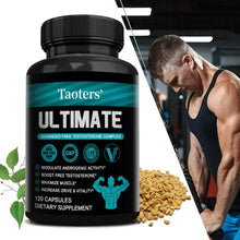 Load image into Gallery viewer, NATURAL ENERGY AND ENDURANCE BOOSTER - Increase strength and vitality, power and endurance Muscle building supplement.
