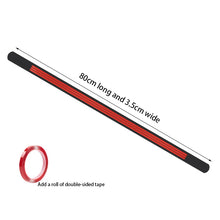 Load image into Gallery viewer, Car Anti-rear-end Reflective Strip Car Trunk Anti-collision Anti-scratch Soft Rubber Car Rear Bumper Decorative Rubber Strip Car
