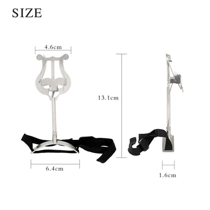 Music Stand Clarinet Trumpet Flute Winds Saxophone Baritone Portable Marching Sheet Music Stands Musical Instruments Accessories