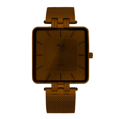 Men Watch Business Middle East Classic Simple Stainless Steel Couple Watch Waterproof Women Fashion Quartz Clock Wristwatches