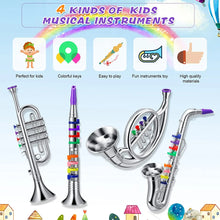 Load image into Gallery viewer, Classical Clarinet Trumpet Saxophone Imitation Musical Instrument Toys Boys Girl Early Education Learning Tool for Kids Children
