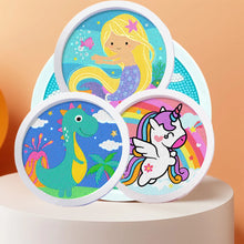 Load image into Gallery viewer, Cartoon Diamond Painting Kits Animals with Wooden Frame Kits for Kids DIY handmade Dinosaur Creative Point Diamond Paint
