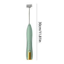 Load image into Gallery viewer, Electric Drink Mixer 3 Speeds Mini Stirrer Whipper Adjustable USB Rechargeable 14000rpm 1500mAh with TYPE-C/Mixing Head Wireless

