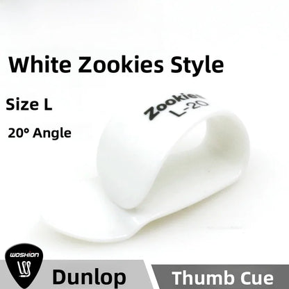 Dunlop Guitar Thumb Pi Middle Finger Thumb Ring L M S Finger Pi Guitar Accories Music Instrument Supplies