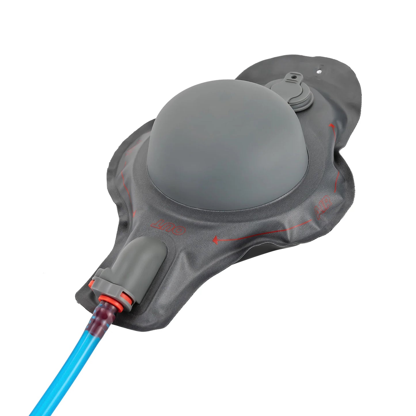 12L Camping Shower Solar Shower Garden Shower with Pump Shower Head Portable and Removable Hose Showers Bag