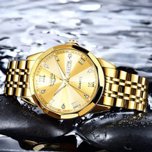 Load image into Gallery viewer, LIGE Business Watch Men Fashion Military Sport Men's Quartz Wristwatches Casual Waterproof Date Chronograph Relogios Mascullino
