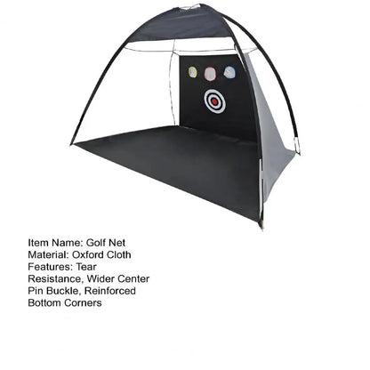 Golf Net, Golf Practice Net for Backyard Driving, Indoor Golf Training Chipping Aid Net with Turf, Tee, White Balls