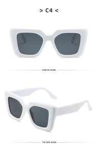 New Irregular Square Sunglasses for Women Men Luxury Design Ladies Party Eyewear Shades UV400 Protection Sun Eyeglasses Goggles