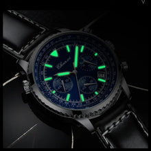 Load image into Gallery viewer, Business Watches for Men Genuine Leather Wristwatch Luxury Top Brand Men&#39;s Watches Waterproof Chronograph Sport Watches 520
