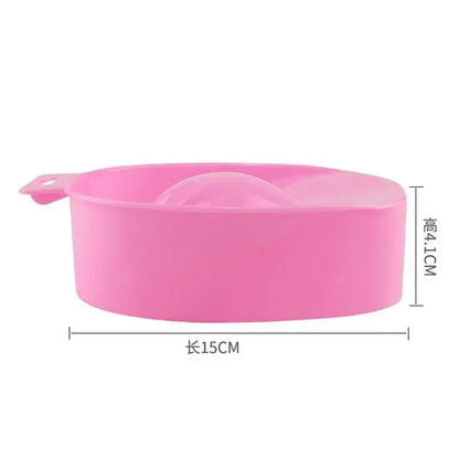 Nail Soak Hand Bowl Soften Dead Skin Nail Care Tools Clean Nails Hand Care with Nail Remover Nail Remover Nail Bowl