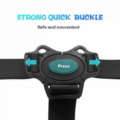 Baby Safety Belt Baby Safety Belt Adjustable 3 Point Harness Baby High Chair Straps Seat Belts for Child Kid Stroller High Chair