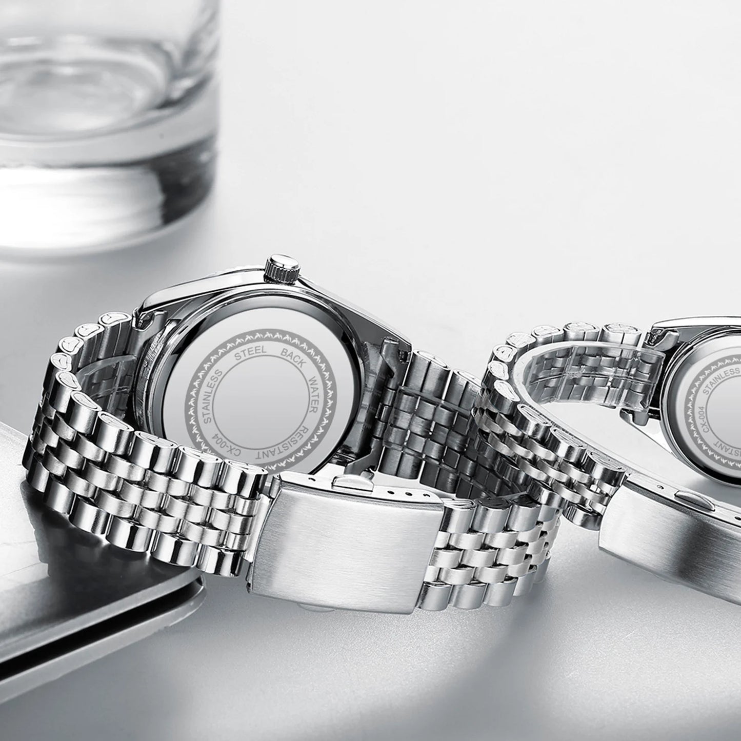 Watches For Men High Quality Brand Luxury Luminous Date Quartz Watch Waterproof Stainless Steel Wristwatch Fashion New CHENXI