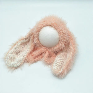 Newborn  Baby Boy Girl Cute Hats Baby Rabbit Ears Hat Infant Baby Bunny Beanie Hats Accessories Photography Props