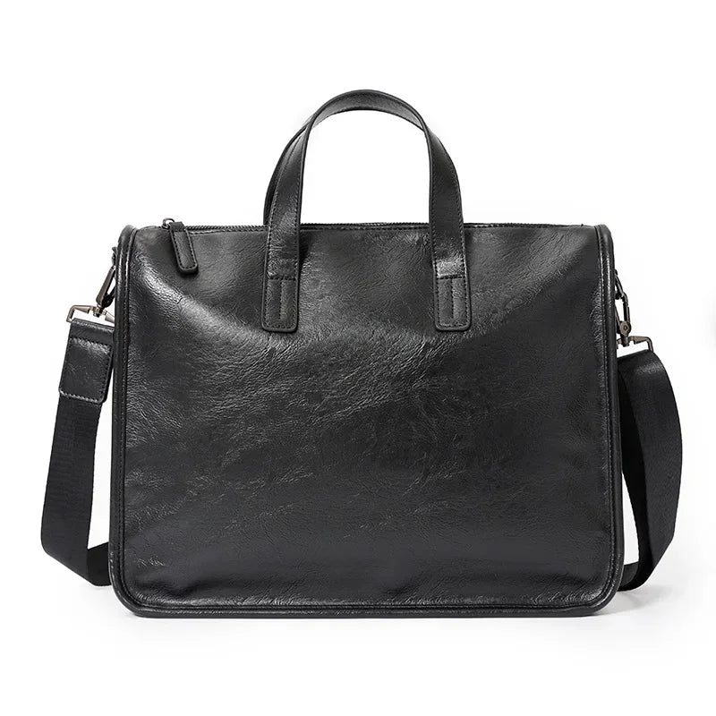Large Capacity Handbags Men Business Laptop Bag Top-Handle Bags Briefcase With Shoulder Strap Mens Travel Crossbody Bag Totes