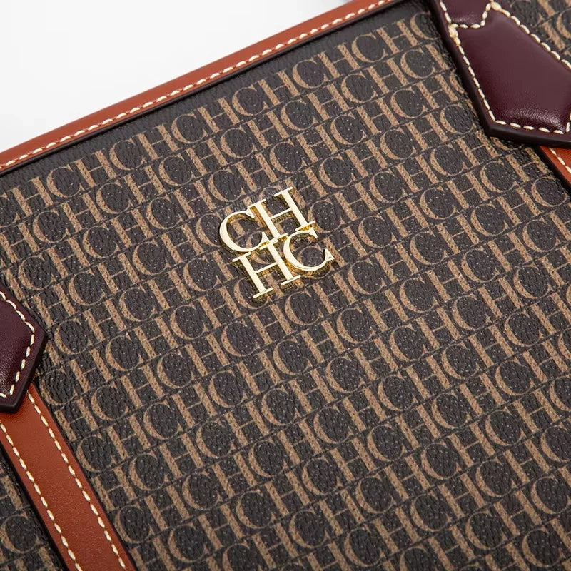 CH Ladies Handbag 2024 Large Capacity Business Fashion Luxury Brand Designer ClassicDuty Multifunctional Ladies Shoulder Bag