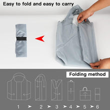 Load image into Gallery viewer, Aricsen 10 Pack Reusable Grocery Bags - Durable 50lb Capacity Foldable Shopping Bags with Sturdy Handles, 8 Vibrant Colors, Machine Washable &amp; for Groceries, Travel, Camping, Kitchen Storage, Shopping Bags Reusable Foldable

