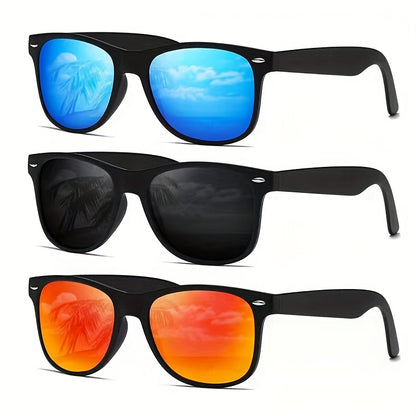 Sunglasses Men Sunglasses For Womens Trendy Retro Mirror Lens For Driving Fishing UV Protection