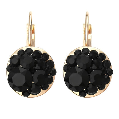1 Pair of Exquisite Vintage-Inspired Drop Earrings for Women, Elegant Accessories