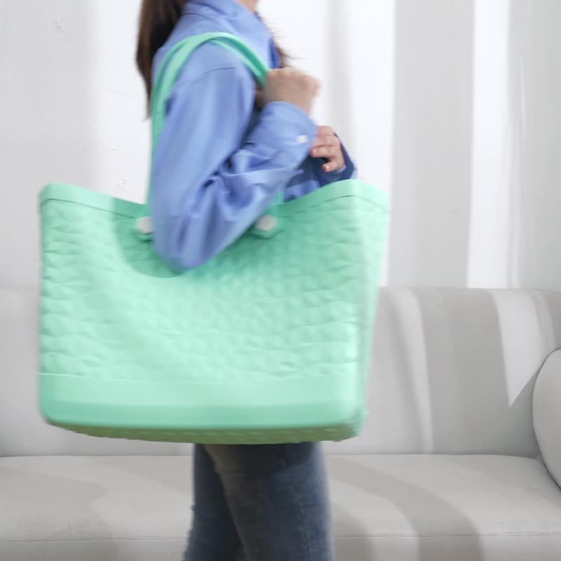 EVA Beach Tote Bag, Large Capacity Tote Bag For Beach, Pool Boat, Groceries, Sports