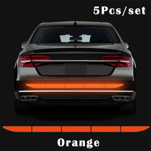 Load image into Gallery viewer, 5pcs/set Car Reflective Sticker Warning Rear Safety Cover Anti-Collision Protection Sticker Rear Collision Prevention Warning Sticker Car Accessories
