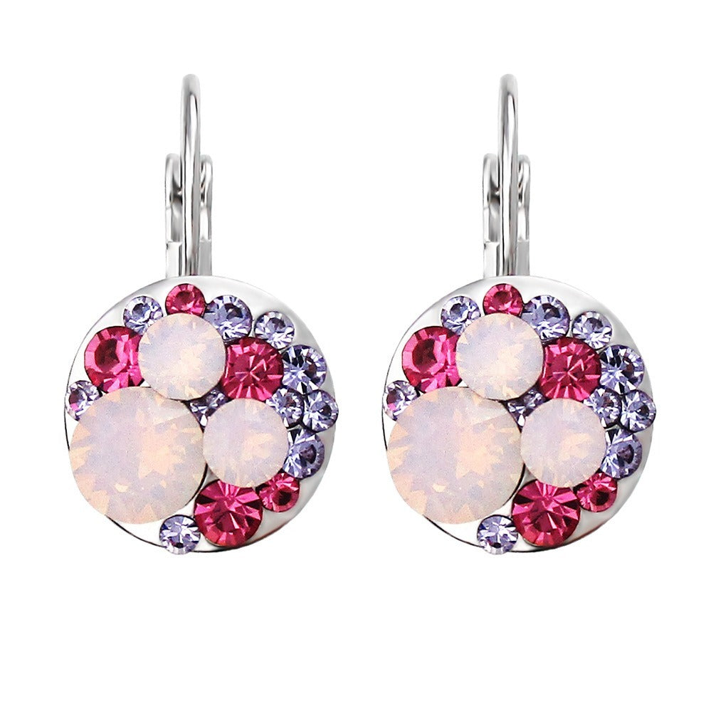 1 Pair of Exquisite Vintage-Inspired Drop Earrings for Women, Elegant Accessories