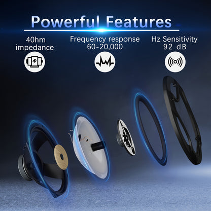 3 -Way Coaxial Car Audio Speakers, 6 X 9 Inch Car Audio Coaxial Speaker, 1000W Max Power, Mid-tweeter, Enhanced Bass Response Easy Installation Black Car Speakers