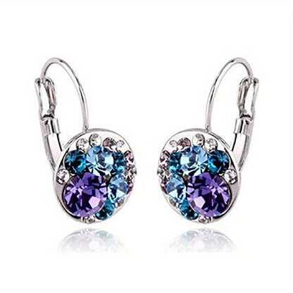 1 Pair of Exquisite Vintage-Inspired Drop Earrings for Women, Elegant Accessories
