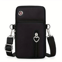 Load image into Gallery viewer, Mini Fashion Cellphone Bag, Trendy Zipper Crossbody Bag, Women&#39;s Casual Handbag, Card Holder &amp; Purse
