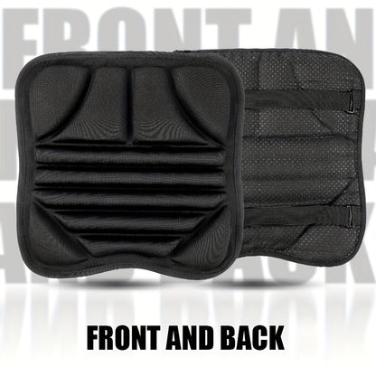 Universal Motorcycle Seat Cushion Cover - Premium Lycra Fabric, Breathable, Shock-Absorbing, Non-Inflatable - Compatible with Most Motorcycles, Front and Rear Seat, Comfort and Support Accessory