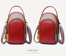 Load image into Gallery viewer, Mini Crossbody Cellphone Bag - High-Quality Genuine Leather, Fashionable Handbag for Women, Stylish Shoulder Bag with Adjustable Strap, Spacious Messenger Sac for Mobile Phones and Essentials - Designer Fashion Accessory
