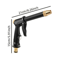 Load image into Gallery viewer, [High-Pressure Water Gun] High-Pressure Quick Connect Adapters Car Washing Water Gun | Universal 3/4 &amp; 1/2 Inch Multi-Purpose Garden Hose Nozzle with Foam Tank - Compact &amp; Adjustable for Cars, Gardens, Pets &amp; Outdoor Cleaning
