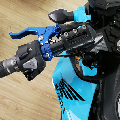 "FXCNC CNC Aluminum Surface Performance Stunt Clutch Lever Mount Bracket - Anodized, Universal 7/8"" 22mm - For Motorcycles - Enhance Clutch Control & Style - Great Gift for Motorcycle Enthusiasts"