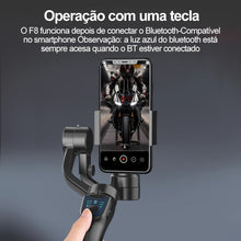 Load image into Gallery viewer, QAML F8 Handheld 3-Axis Gimbal Phone Holder Anti Shake Video Record Stabilizer for Xiaomi iPhone Cellphone Smartphone
