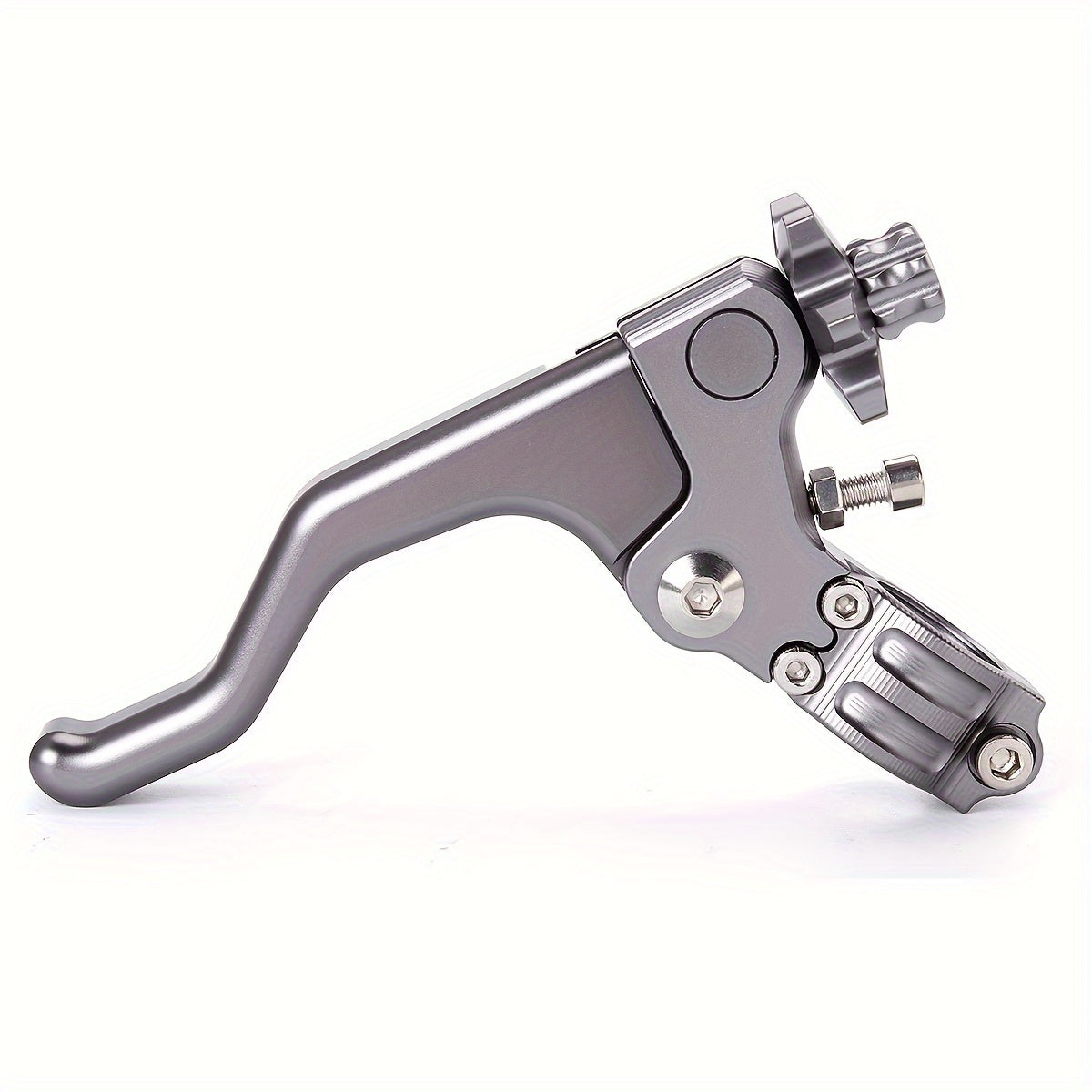 "FXCNC CNC Aluminum Surface Performance Stunt Clutch Lever Mount Bracket - Anodized, Universal 7/8"" 22mm - For Motorcycles - Enhance Clutch Control & Style - Great Gift for Motorcycle Enthusiasts"
