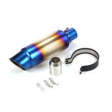 Load image into Gallery viewer, 1pc Lixada Universal Stainless Steel Motorcycle Exhaust Pipe, 38-51mm, Tail Refit Exhaust Muffler for ATV, Motorcycles
