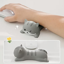 Load image into Gallery viewer, Ergonomic Wrist Rest Support - Cute Slow Rising PU Mouse Pad - Perfect for Computer Desks &amp; Office Supplies
