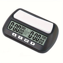 Load image into Gallery viewer, 1pc Portable Digital Chess Clock with Count Up/Down Timer and LED Display - Perfect Gift for Chess Enthusiasts (Battery Not Included)
