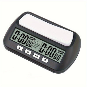 1pc Portable Digital Chess Clock with Count Up/Down Timer and LED Display - Perfect Gift for Chess Enthusiasts (Battery Not Included)