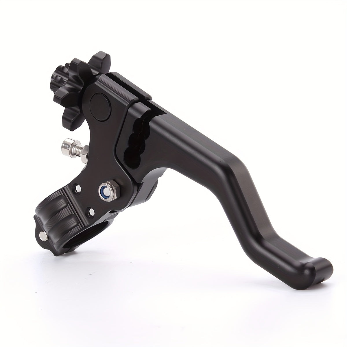 "FXCNC CNC Aluminum Surface Performance Stunt Clutch Lever Mount Bracket - Anodized, Universal 7/8"" 22mm - For Motorcycles - Enhance Clutch Control & Style - Great Gift for Motorcycle Enthusiasts"