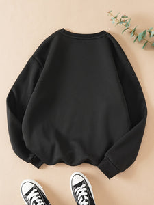 Corgi Print Pullover Sweatshirt - Ultra-Soft and Cozy, Stylish Long Sleeves, Classic Crew Neck Design - Perfect for Transitional Seasons (Spring & Fall), Designed Exclusively for Womens Clothing