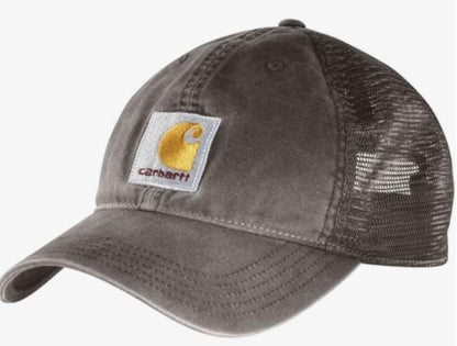 Carhartt Men's Rugged Flex Twill Mesh-Back Logo Patch Cap