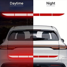 Load image into Gallery viewer, 5pcs/set Car Reflective Sticker Warning Rear Safety Cover Anti-Collision Protection Sticker Rear Collision Prevention Warning Sticker Car Accessories
