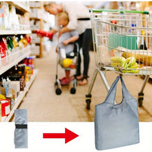 Load image into Gallery viewer, Aricsen 10 Pack Reusable Grocery Bags - Durable 50lb Capacity Foldable Shopping Bags with Sturdy Handles, 8 Vibrant Colors, Machine Washable &amp; for Groceries, Travel, Camping, Kitchen Storage, Shopping Bags Reusable Foldable
