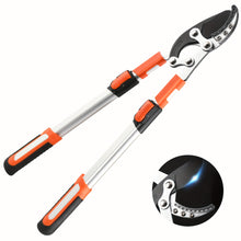 Load image into Gallery viewer, [Heavy-duty] 18/38 Inch Extendable Tree Pruning Shears | Heavy-duty Non Stick Sharp Edged Steel Blades | Branch Cutters With A Diameter Of Up To 2 Inches | Manual Hedge Shears For Shaping And Trimming Shrubs, Garden Tools
